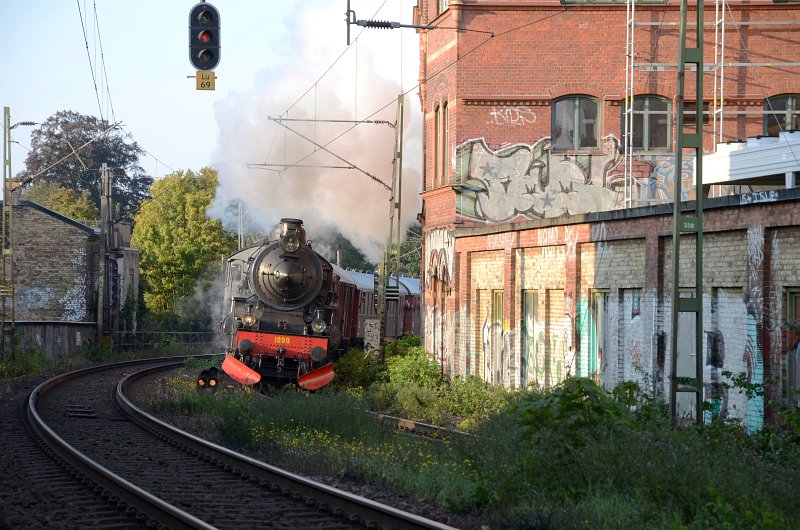 Approaching Lund Central station