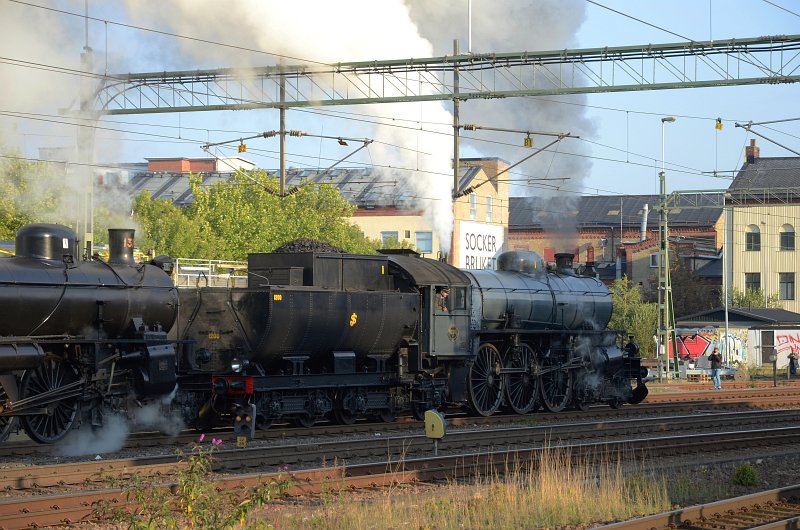 Approaching Lund Central station